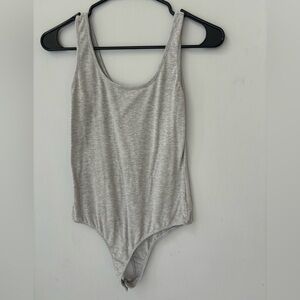 Active Basic Gray Bodysuit